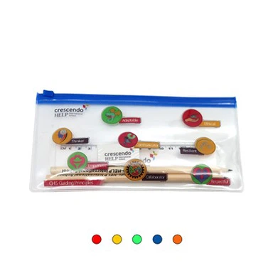 Καθαρή μολυβοθήκη Pvc